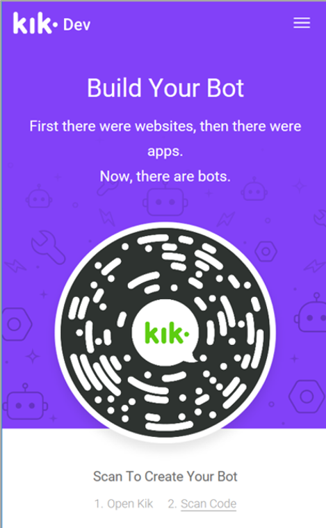 Build Kik Bot